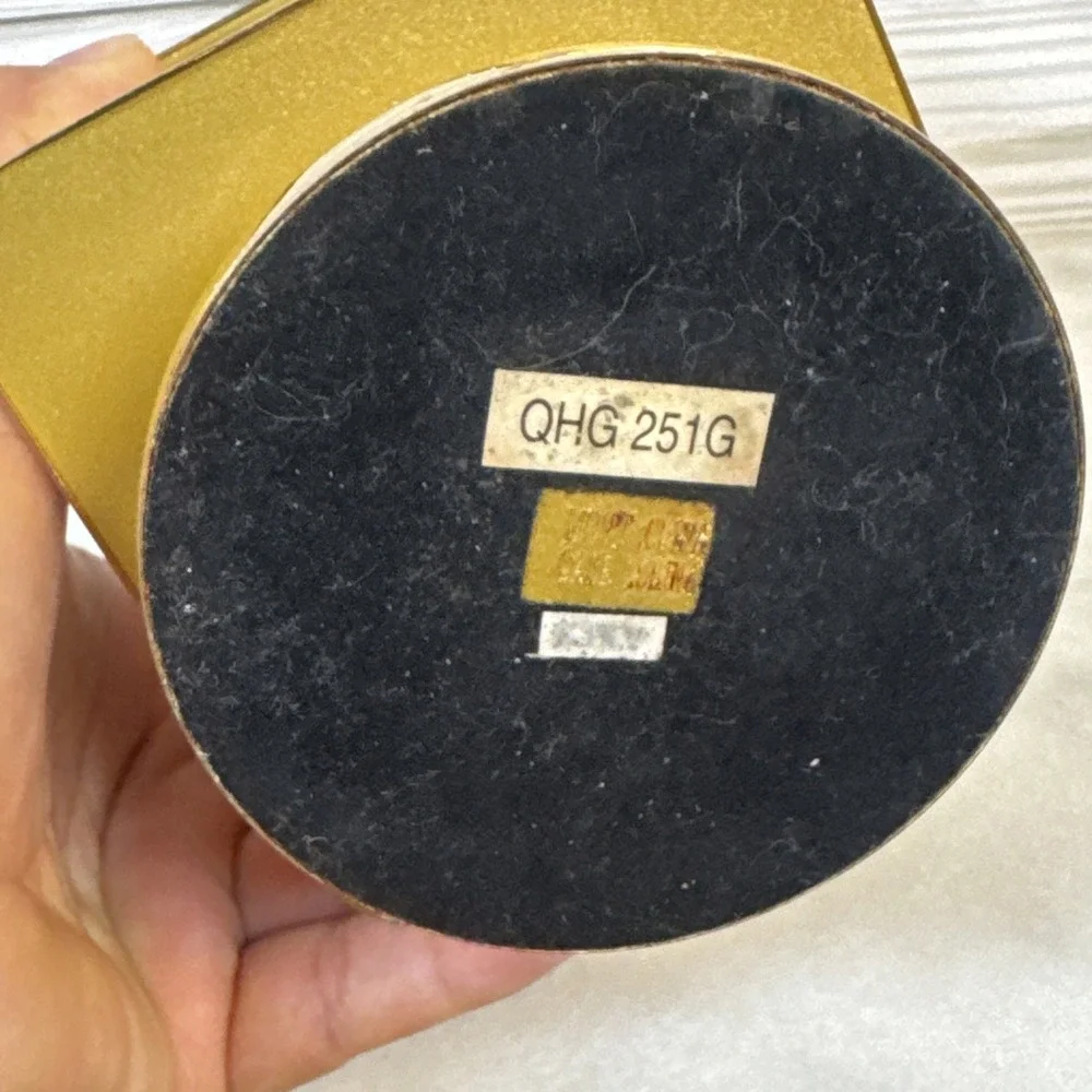VINTAGE SEIKO QHG251G BRASS PHOTO THERMOMETER DESK TABLE CLOCK (DOESN'T WORK)